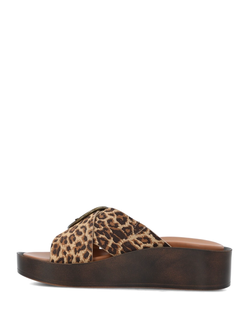 SANDALIA MUJER GISE CAFE  HUSH PUPPIES - 6