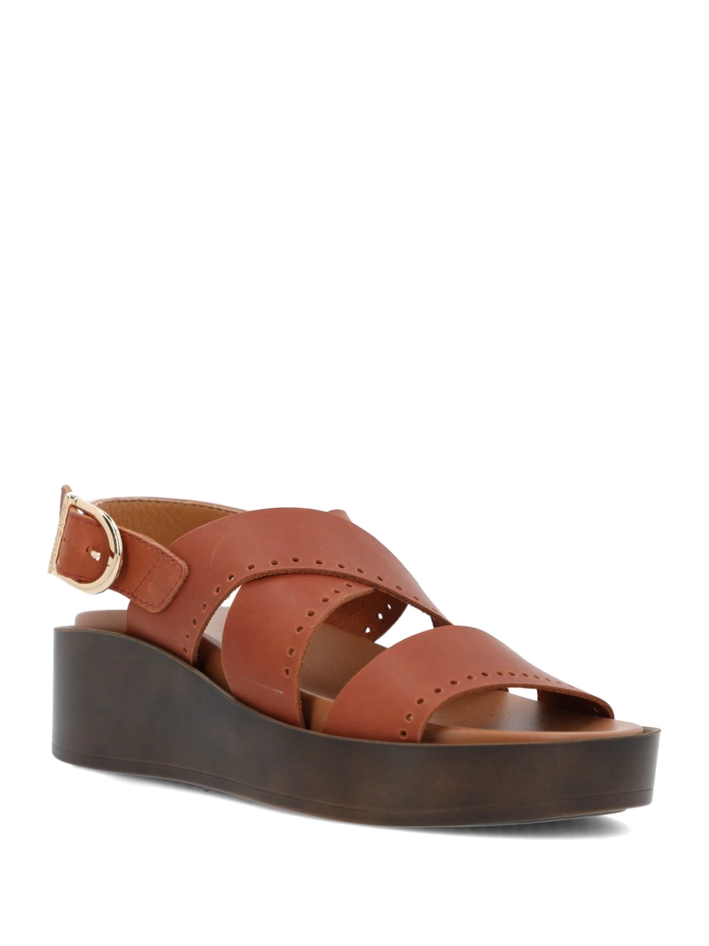 SANDALIA MUJER LUMENA ROJO HUSH PUPPIES - 2