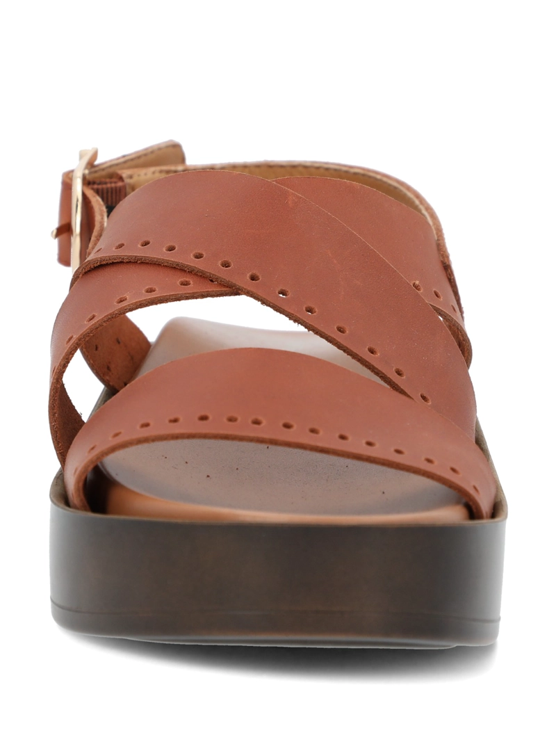 SANDALIA MUJER LUMENA ROJO HUSH PUPPIES - 4