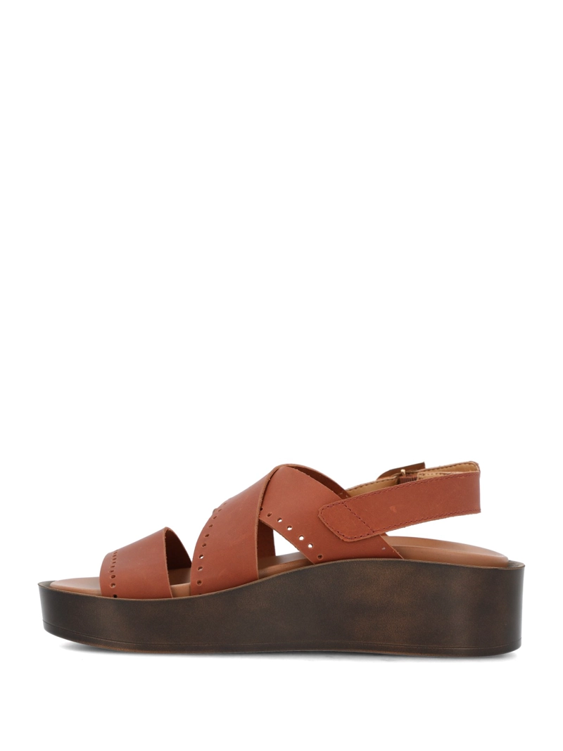 SANDALIA MUJER LUMENA ROJO HUSH PUPPIES - 6
