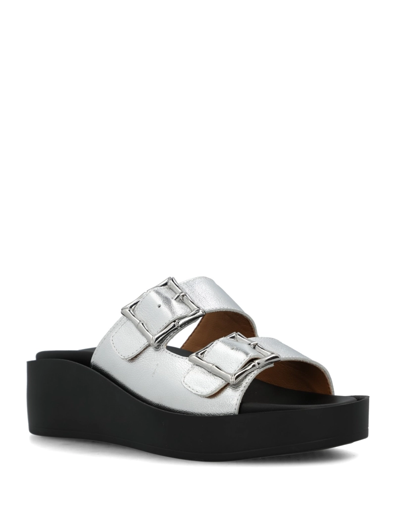 SANDALIA MUJER TABITHA PLATEADO HUSH PUPPIES - 2