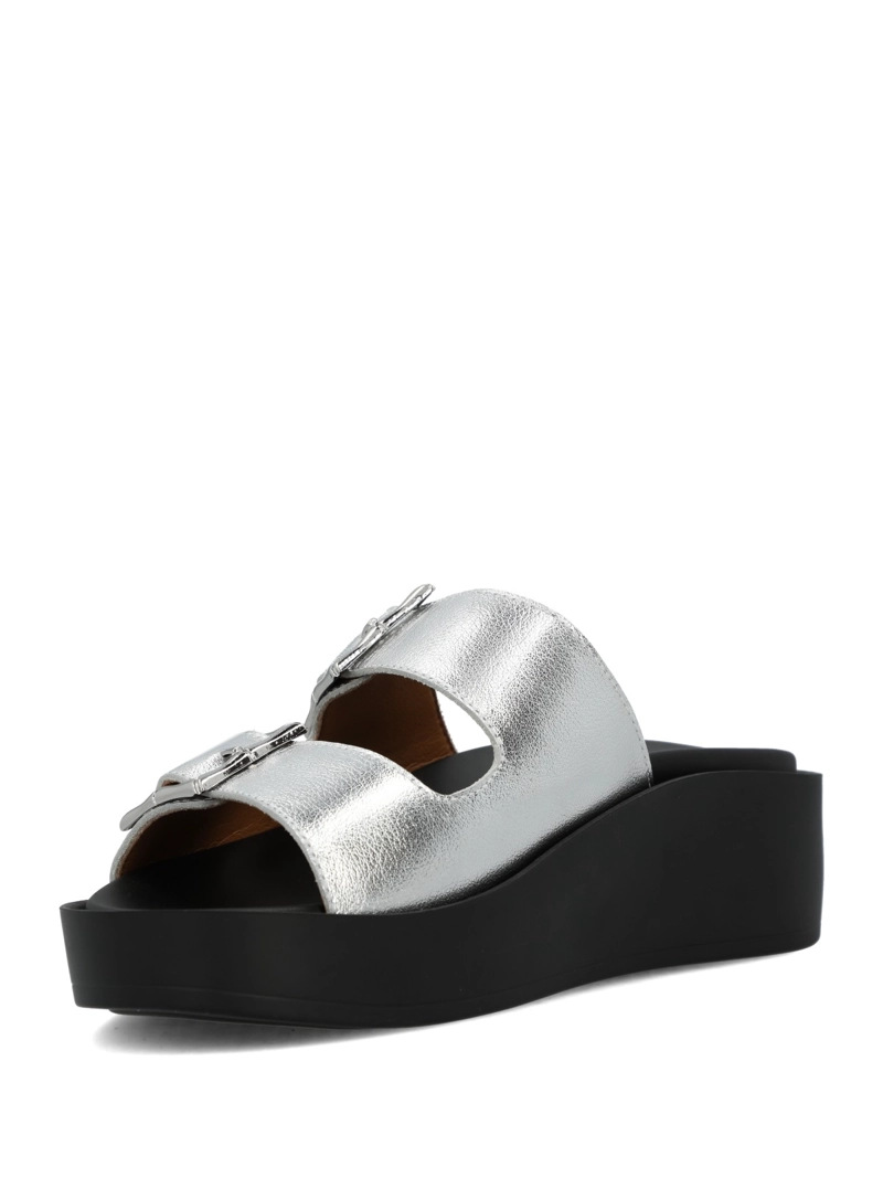 SANDALIA MUJER TABITHA PLATEADO HUSH PUPPIES - 5