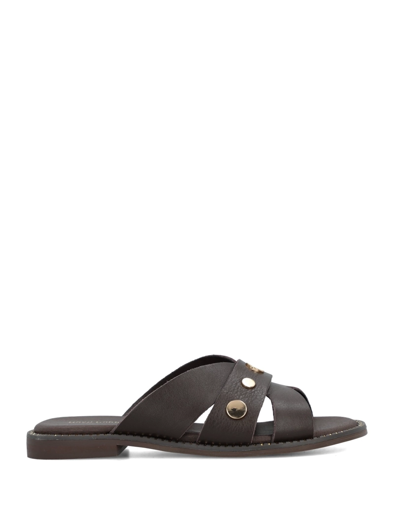 SANDALIA MUJER RENERA CAFE  HUSH PUPPIES - 1