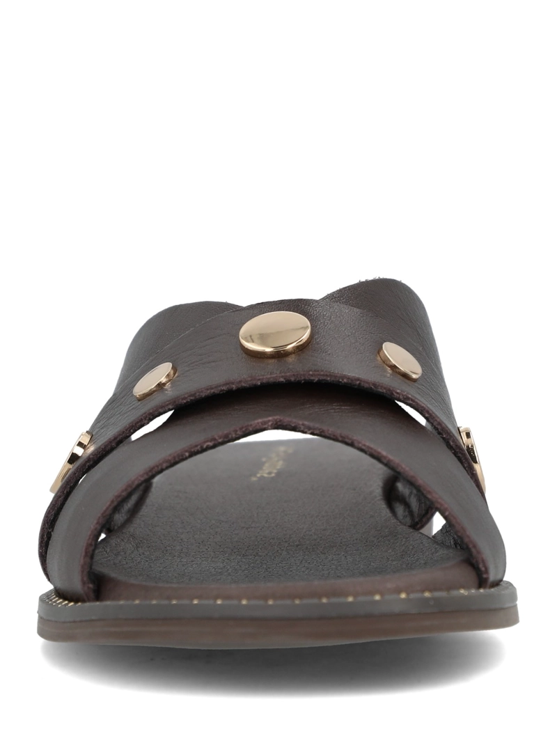 SANDALIA MUJER RENERA CAFE  HUSH PUPPIES - 4
