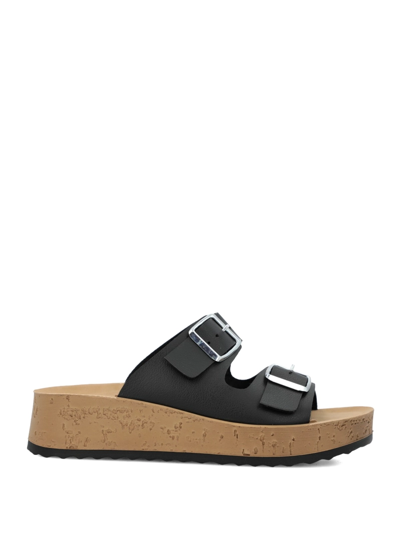 SANDALIA MUJER NUBIA NEGRO HUSH PUPPIES - 1