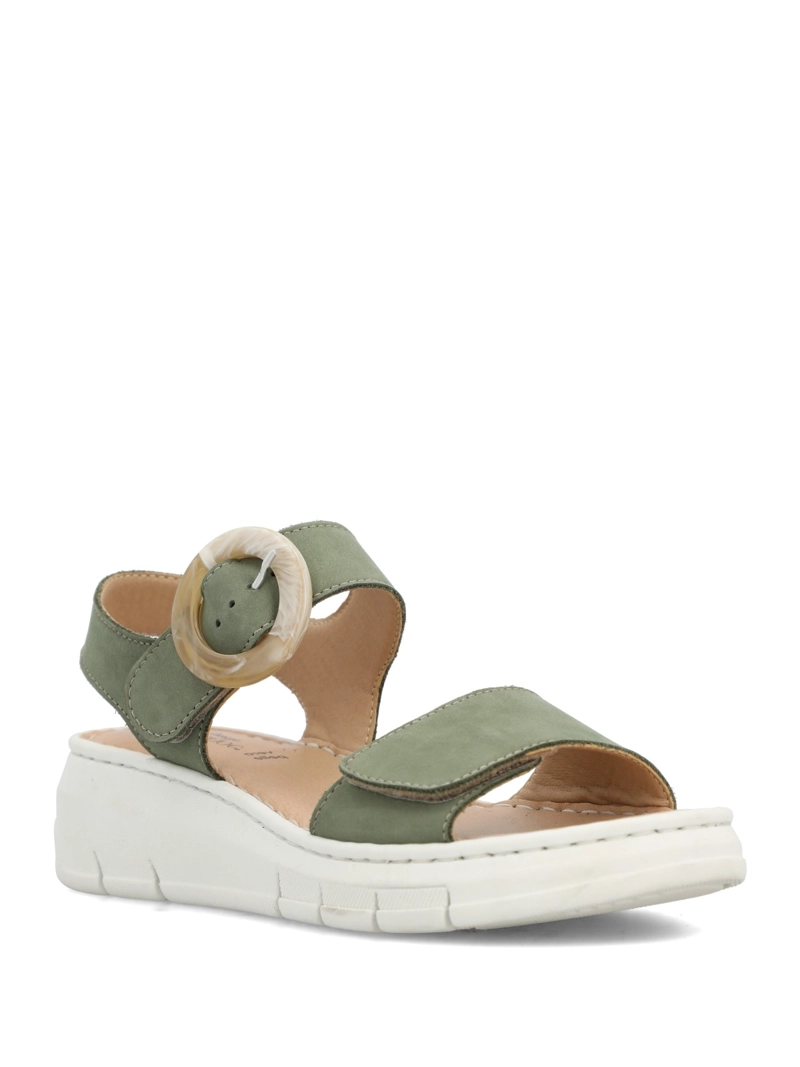 SANDALIA MUJER NELINA VERDE HUSH PUPPIES - 2
