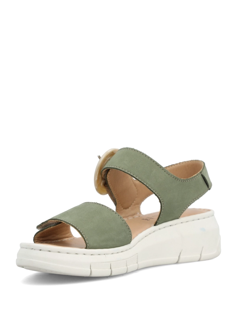 SANDALIA MUJER NELINA VERDE HUSH PUPPIES - 5