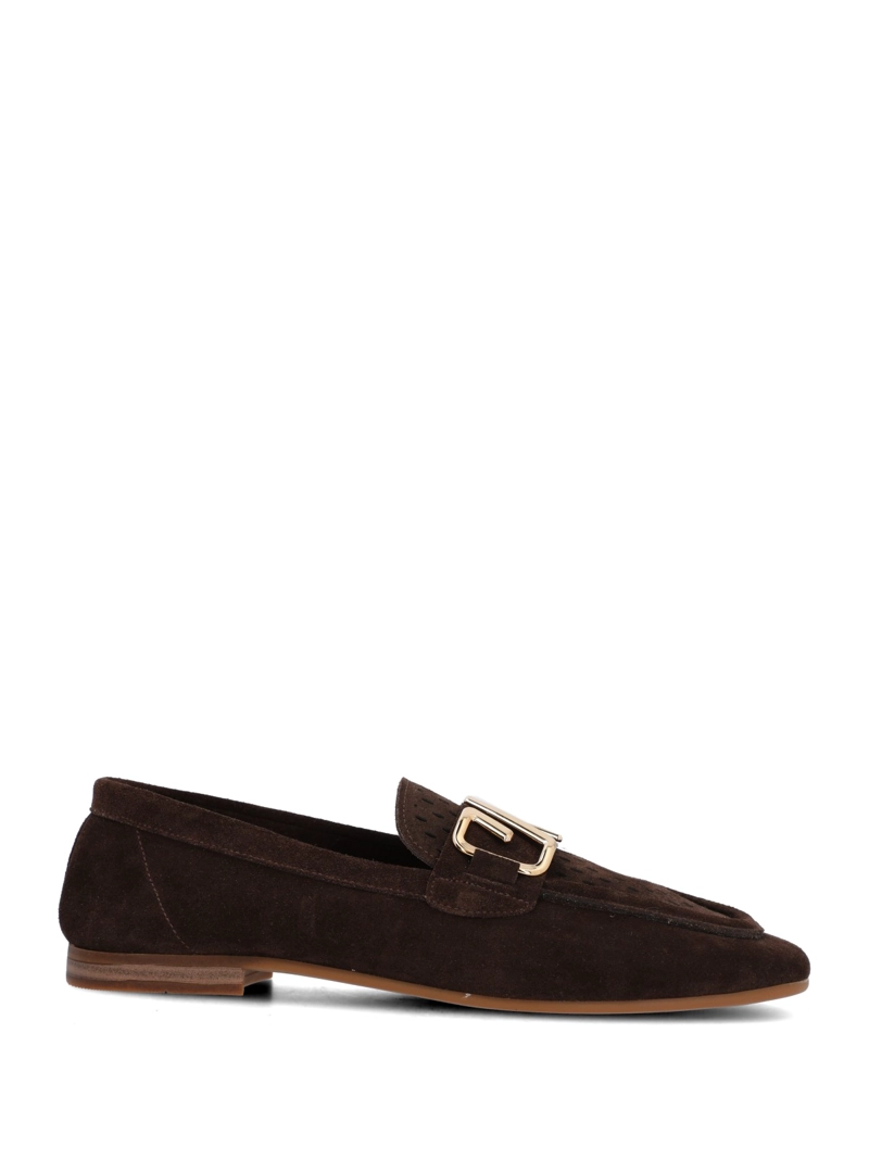 MOCASIN MUJER CASSIAN CAFE  HUSH PUPPIES - 1