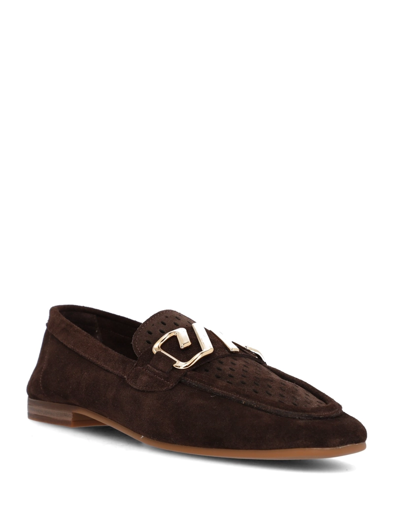MOCASIN MUJER CASSIAN CAFE  HUSH PUPPIES - 2