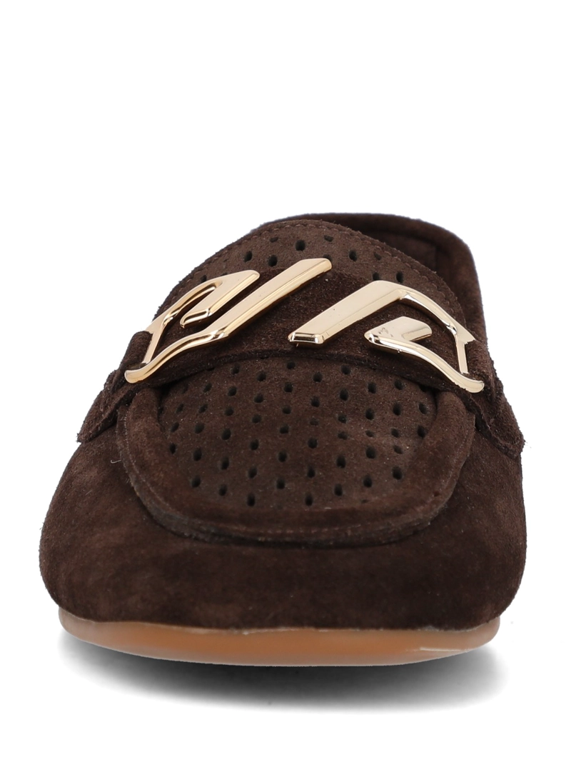 MOCASIN MUJER CASSIAN CAFE  HUSH PUPPIES - 4