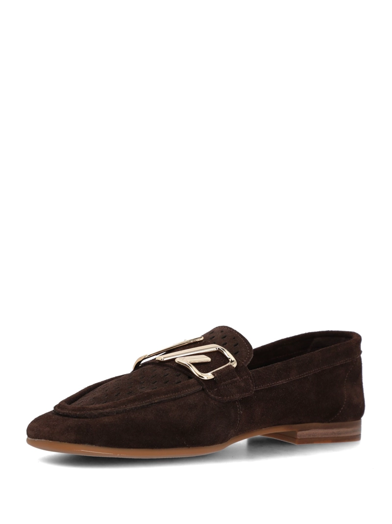 MOCASIN MUJER CASSIAN CAFE  HUSH PUPPIES - 5