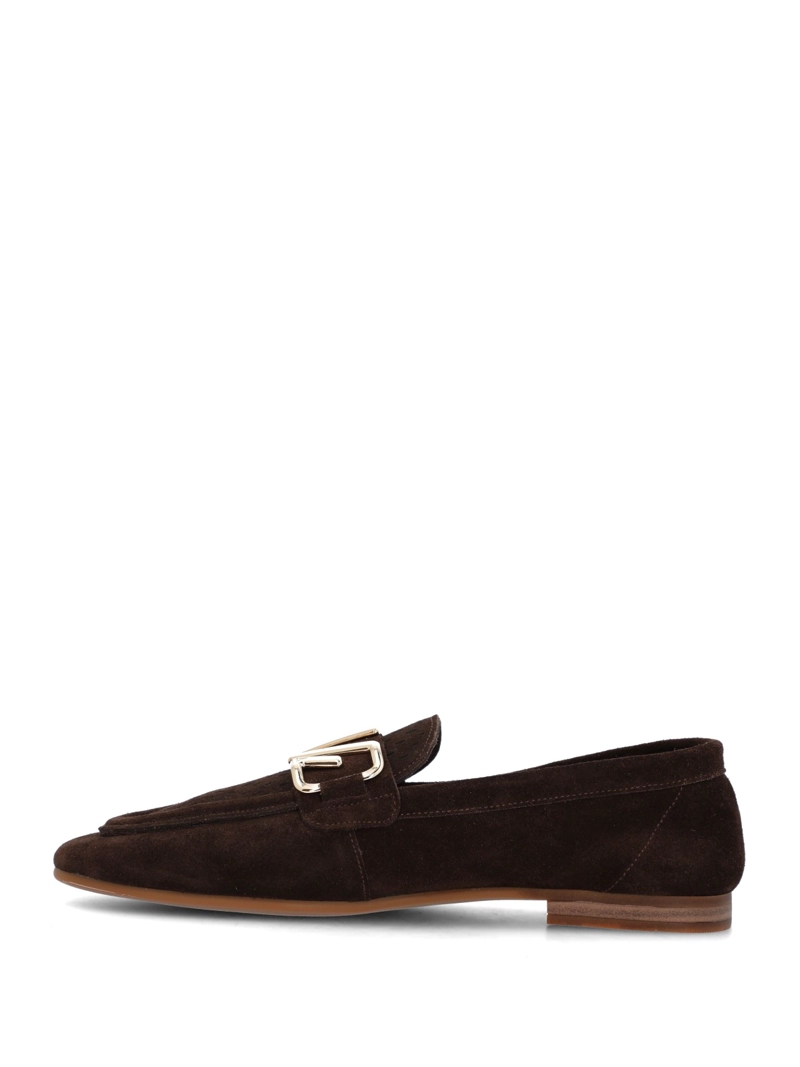 MOCASIN MUJER CASSIAN CAFE  HUSH PUPPIES - 6