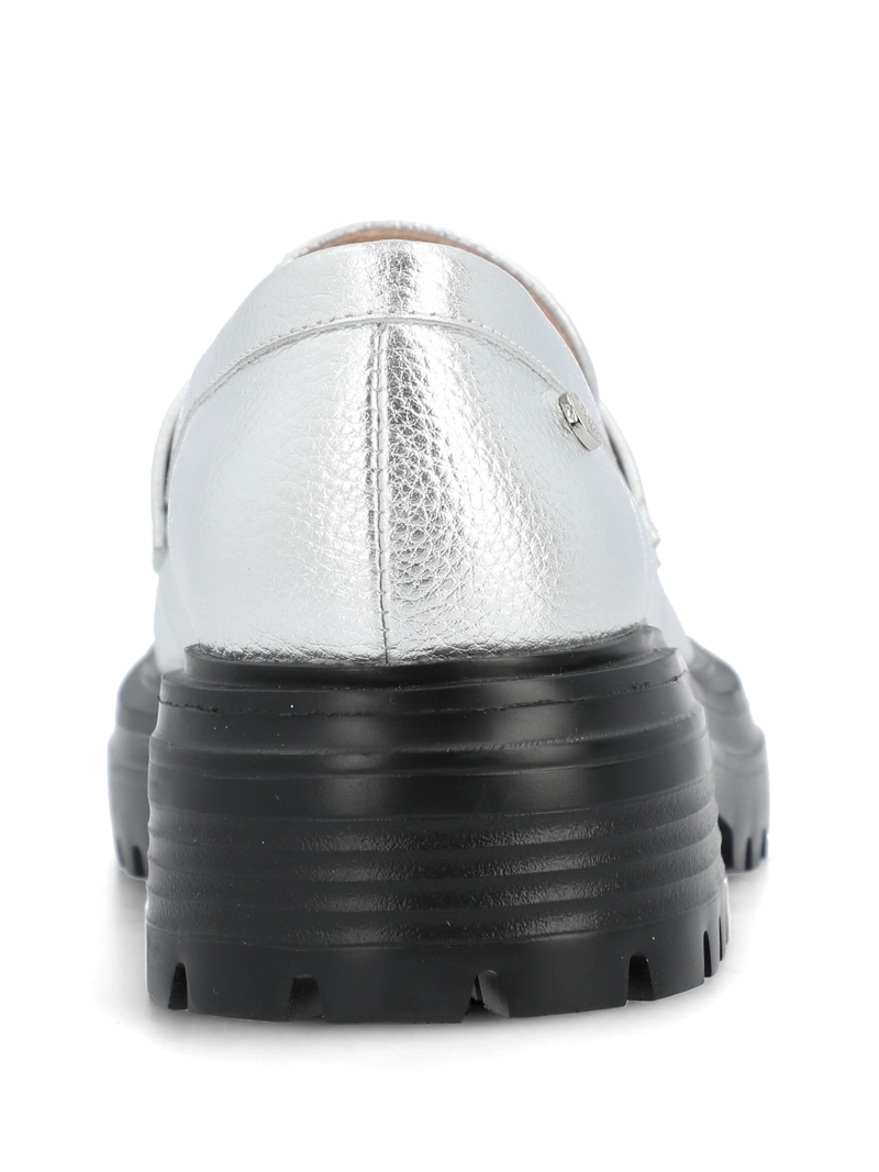 MOCASIN MUJER ENEAS PLATEADO HUSH PUPPIES - 7