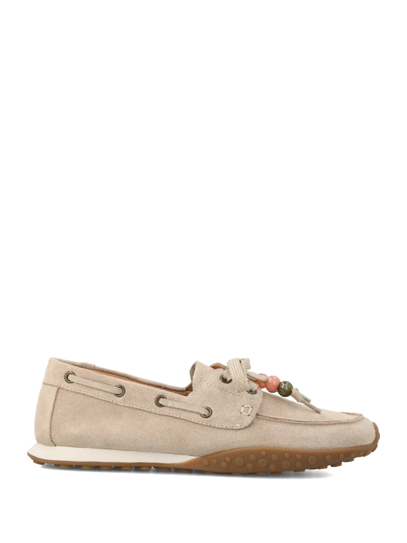 MOCASIN MUJER MOCARA BEIGE/CRUDO HUSH PUPPIES - 1