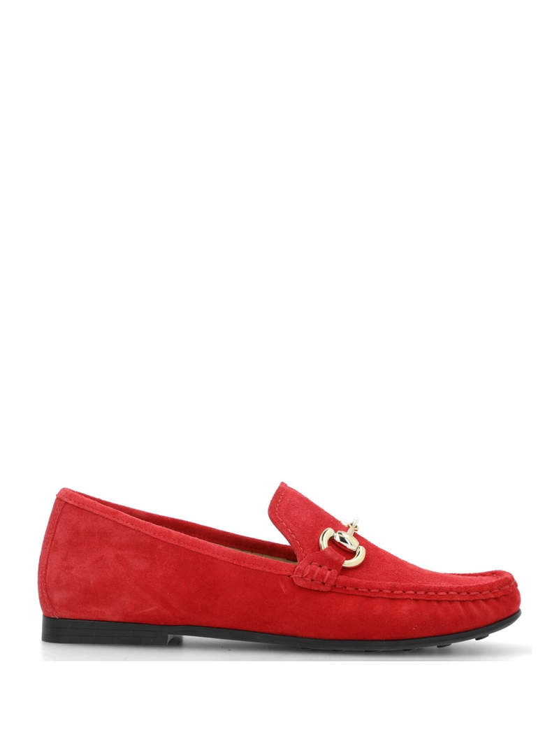 MOCASIN MUJER LONERA ROJO HUSH PUPPIES - 1