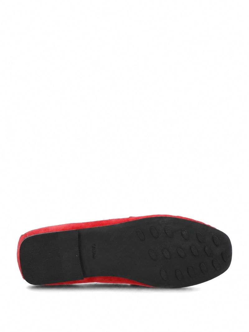 MOCASIN MUJER LONERA ROJO HUSH PUPPIES - 8