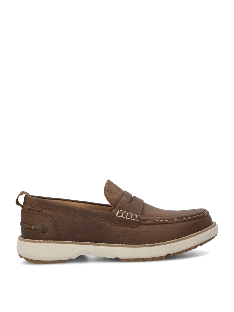 MOCASIN HOMBRE SCOTTY PENNY LOAFER CAFE  HUSH PUPPIES - 1