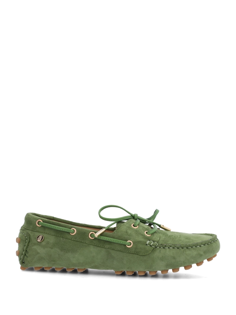 MOCASIN MUJER ELIAN VERDE HUSH PUPPIES - 1
