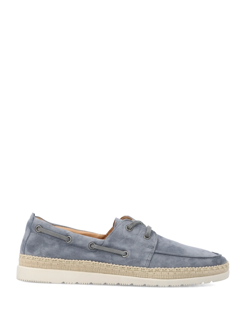 MOCASIN MUJER NAIARA AZUL HUSH PUPPIES - 1