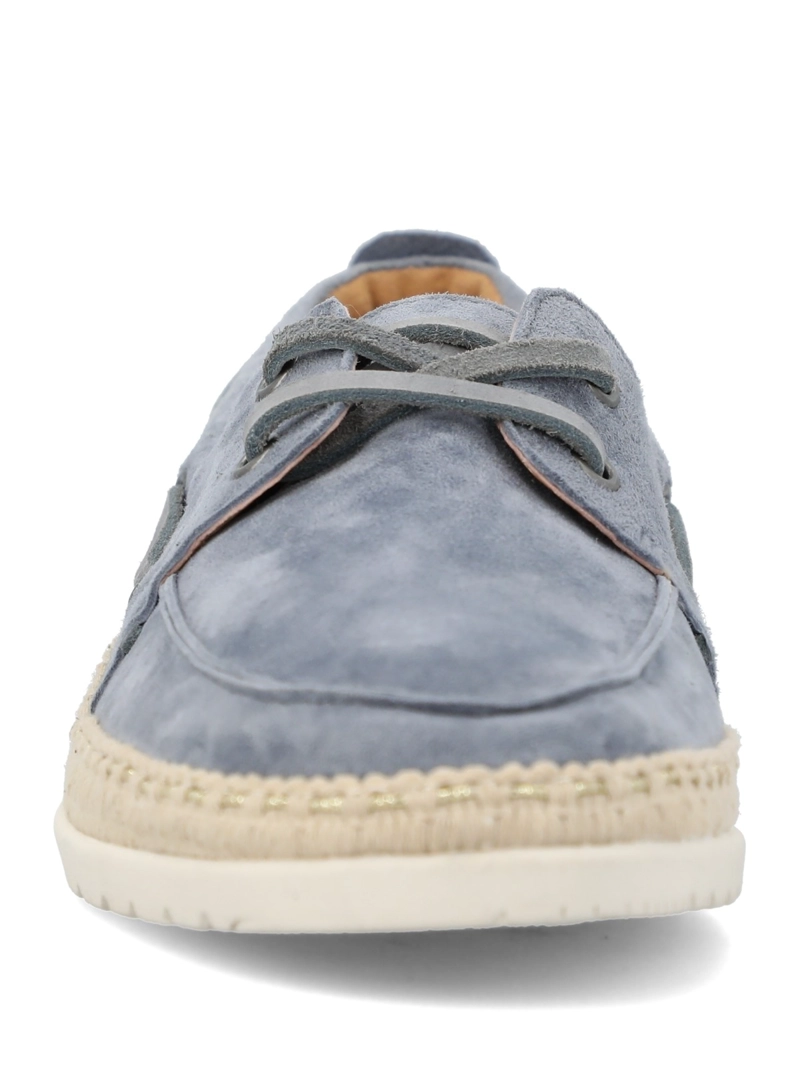MOCASIN MUJER NAIARA AZUL HUSH PUPPIES - 4