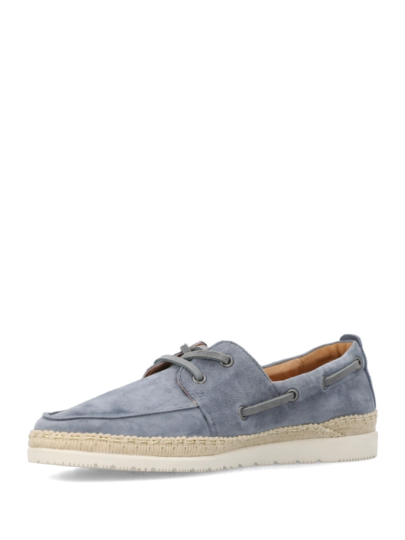 MOCASIN MUJER NAIARA AZUL HUSH PUPPIES - 5