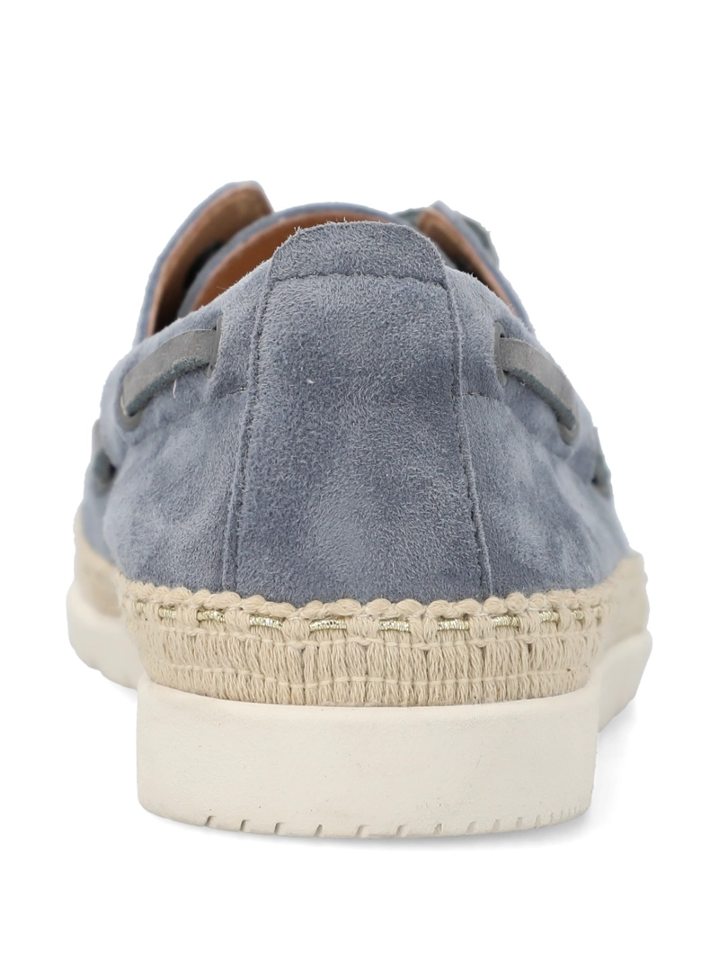 MOCASIN MUJER NAIARA AZUL HUSH PUPPIES - 7