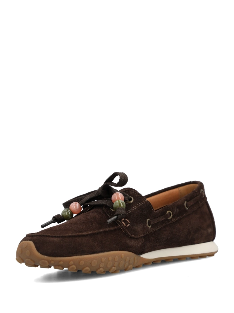 MOCASIN MUJER MOCARA CAFE  HUSH PUPPIES - 5