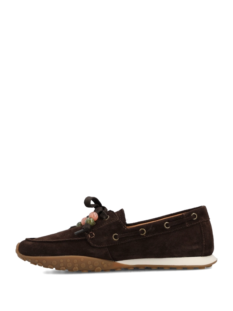 MOCASIN MUJER MOCARA CAFE  HUSH PUPPIES - 6