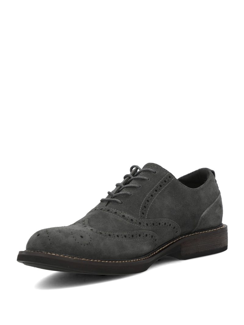 ZAPATO HOMBRE SOREN WIGTIP GRIS HUSH PUPPIES - 5