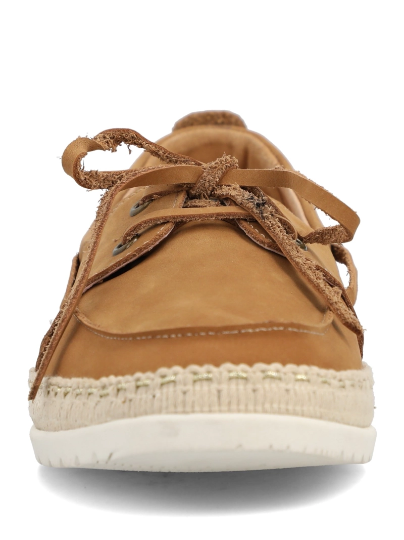 MOCASIN MUJER NAIARA CAFE  HUSH PUPPIES - 4