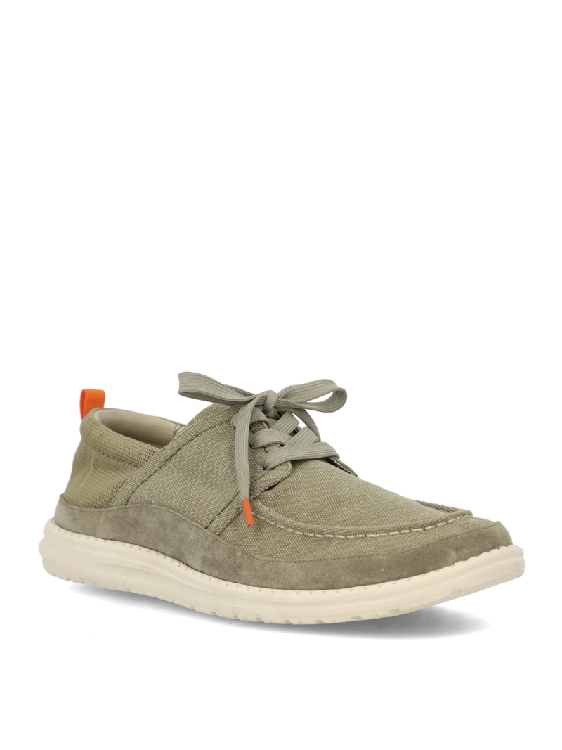 SLIP ON HOMBRE TALLDON VERDE HUSH PUPPIES - 2