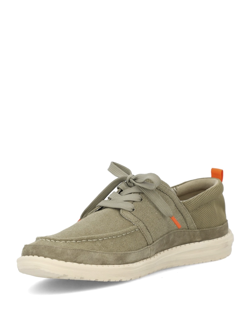 SLIP ON HOMBRE TALLDON VERDE HUSH PUPPIES - 5