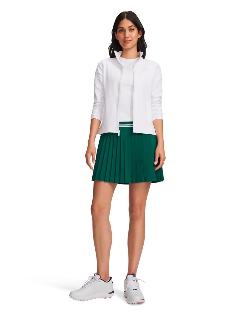 FALDA DRIVE PLEATED SKORT VERDE MUJER UNDER ARMOUR - 4