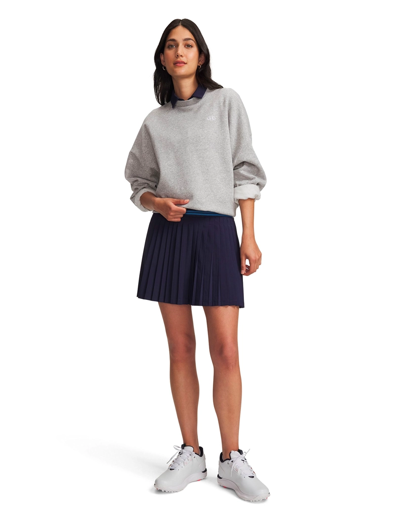 FALDA DRIVE PLEATED SKORT AZUL MARINO MUJER UNDER ARMOUR - 4