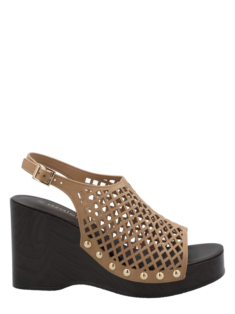 SANDALIA MUJER LAUREN BEIGE AZALEIA - 2