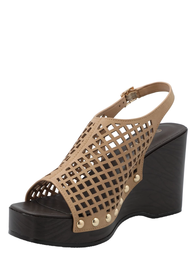 SANDALIA MUJER LAUREN BEIGE AZALEIA - 5