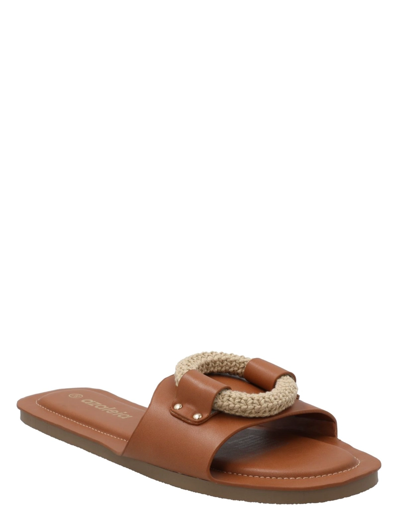 SANDALIA MUJER MARILYN COGNAC AZALEIA - 1