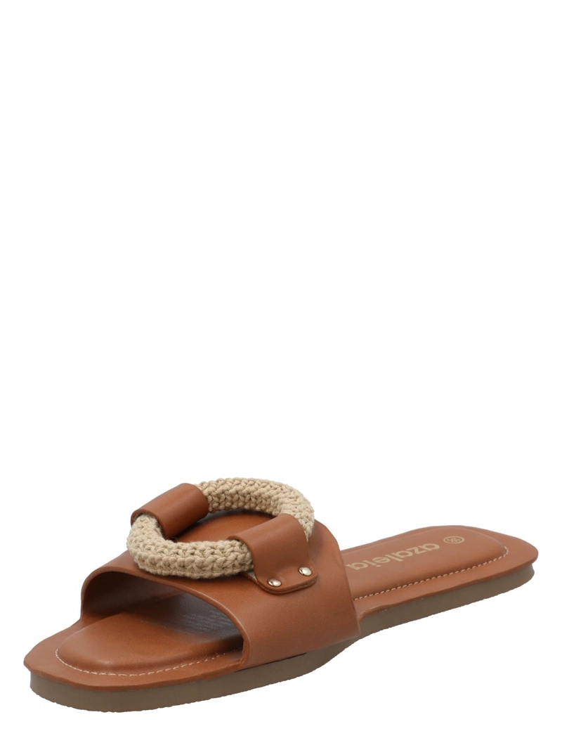 SANDALIA MUJER MARILYN COGNAC AZALEIA - 5