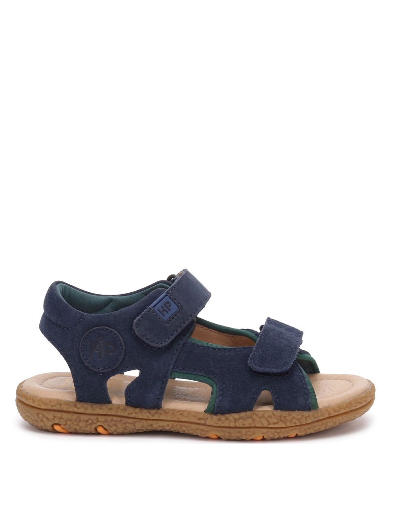 SANDALIA CUERO VERDE NINO BORNEO HUSH PUPPIES [26-29] 28
