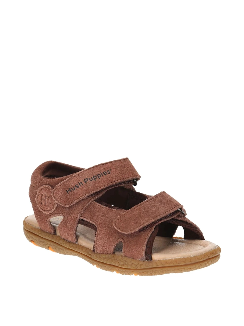 SANDALIA CUERO VERDE NIÑO BORNEO HUSH PUPPIES [26-29] - 2