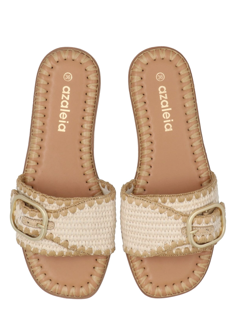 SANDALIA MUJER AQUILA NATURAL AZALEIA - 8