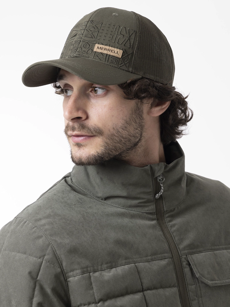 JOCKEY UNISEX COYOTE TRUCKER CAP VERDE MERRELL - 4