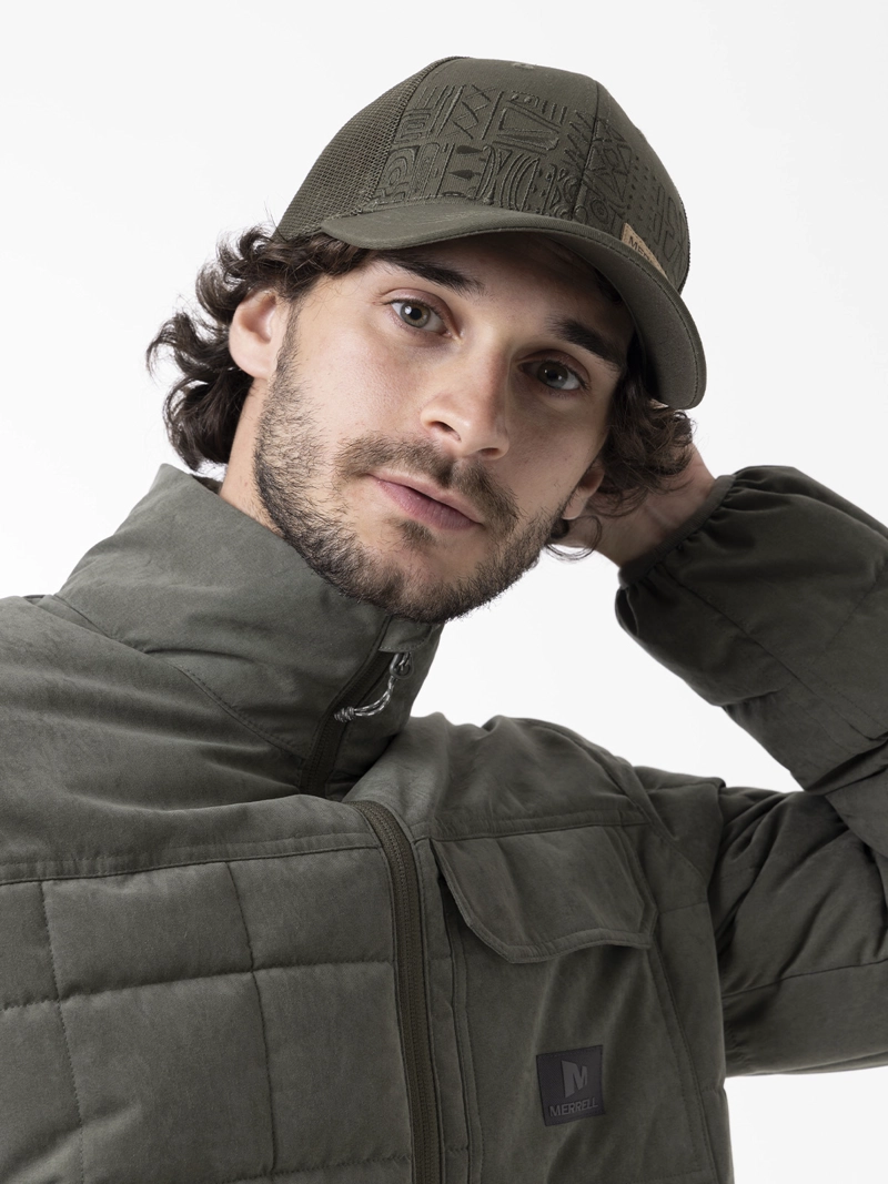 JOCKEY UNISEX COYOTE TRUCKER CAP VERDE MERRELL - 5