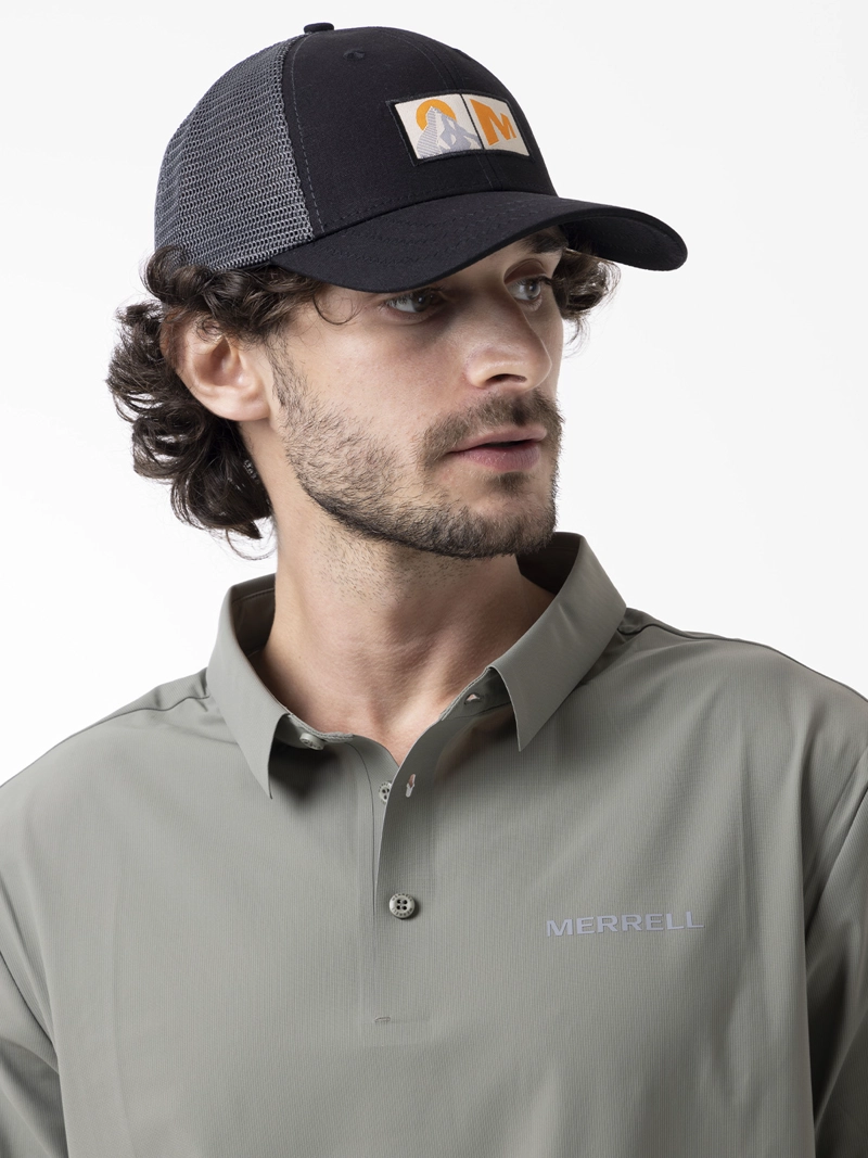 JOCKEY UNISEX LOON TRUCKER CAP NEGRO MERRELL - 1