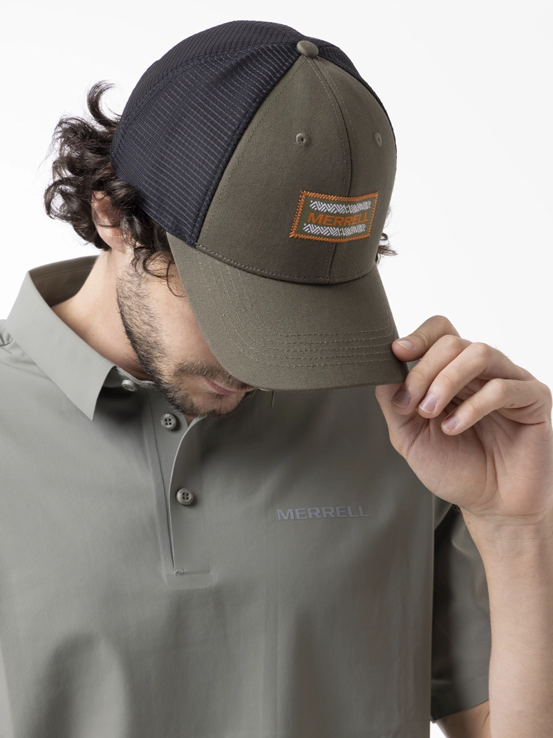 JOCKEY UNISEX LOON TRUCKER CAP AZUL PETROLEO MERRELL - 4