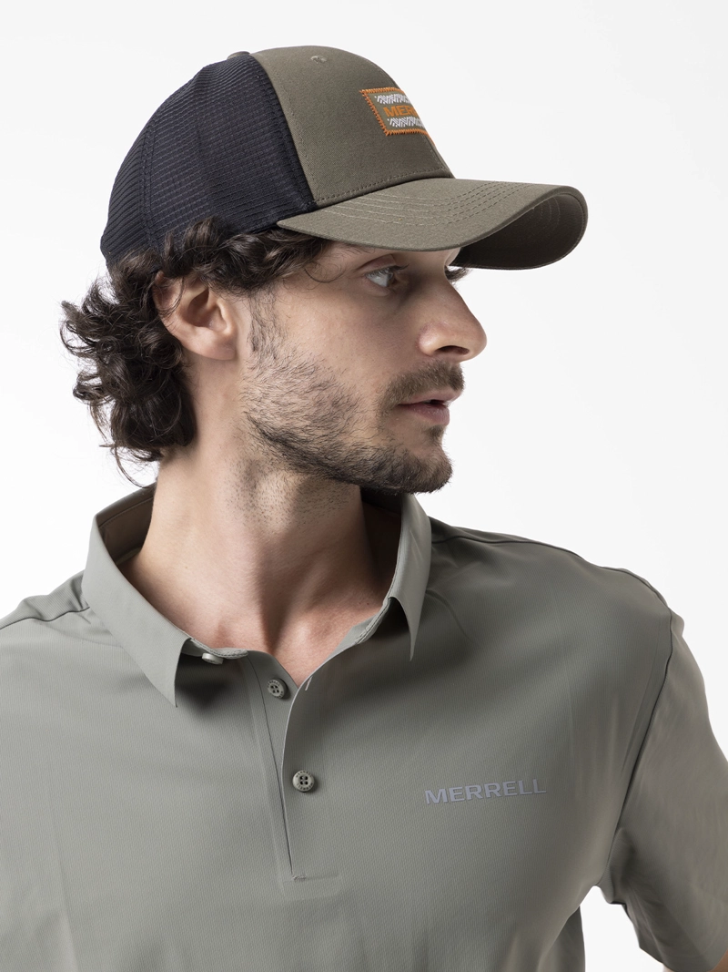 JOCKEY UNISEX LOON TRUCKER CAP AZUL PETROLEO MERRELL - 5