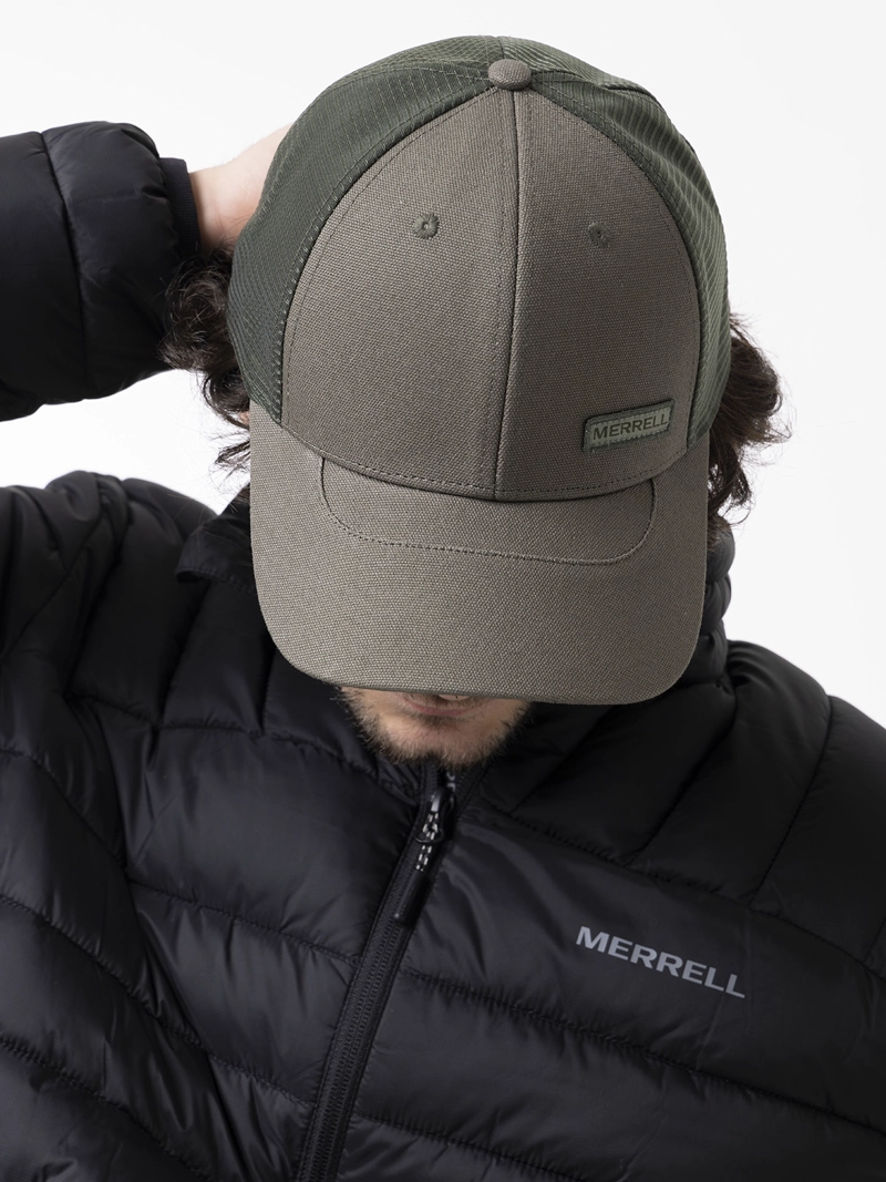 JOCKEY UNISEX STURGEON TRUCKER CAP VERDE MERRELL - 1
