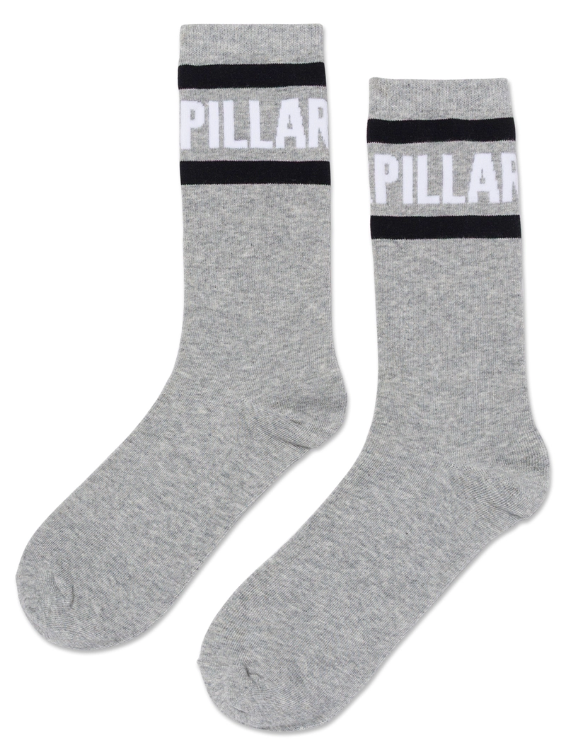 CALCETIN ALGODON HOMBRE AOP CREW SOCK GRIS CAT - 1