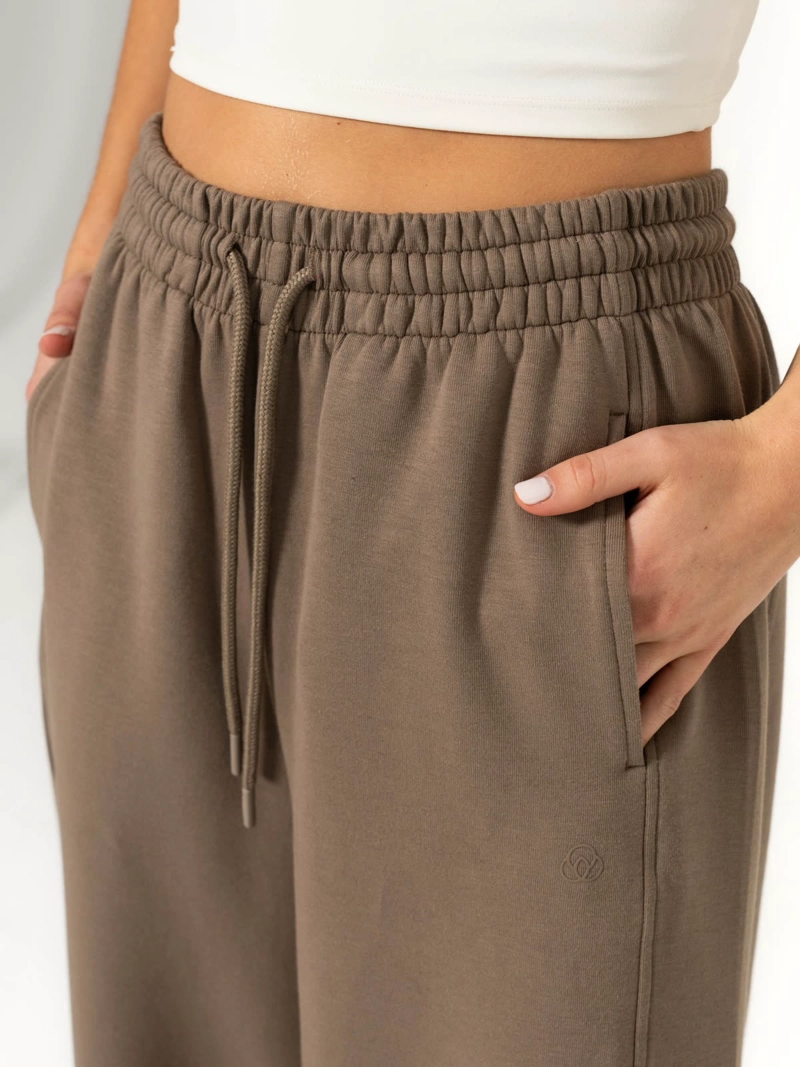 PANTALON MUJER BALLOON TAUPE BSOUL - 4