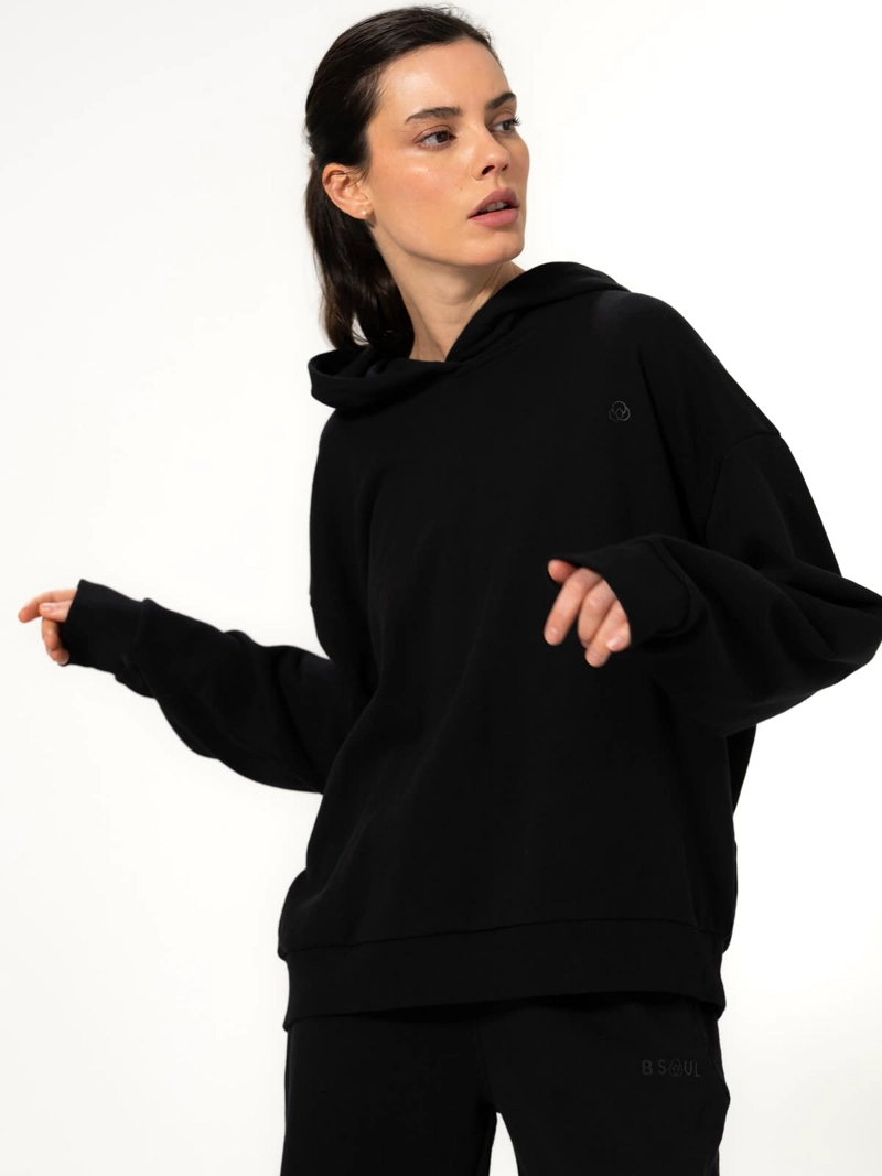 POLERON MUJER DAILY NEGRO BSOUL - 5